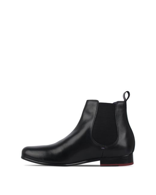 Firetrap Black Chlsea Boot Sn54 for men