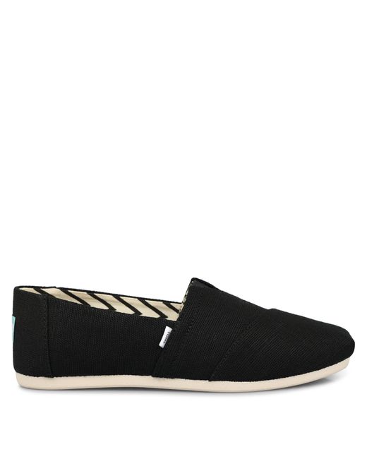 TOMS Black Wide Alpargata Shoes