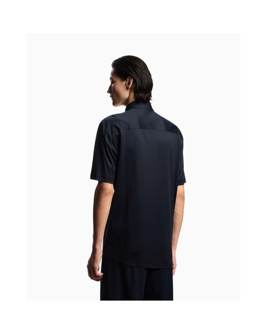 Emporio Armani Blue Shirt for men