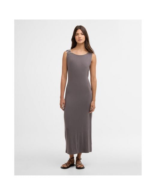 Barbour Gray Bodycon Dress