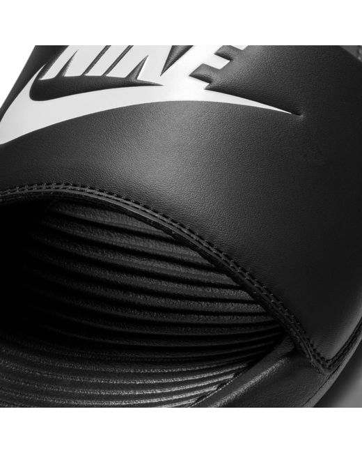 Nike Black Victori One Slides for men
