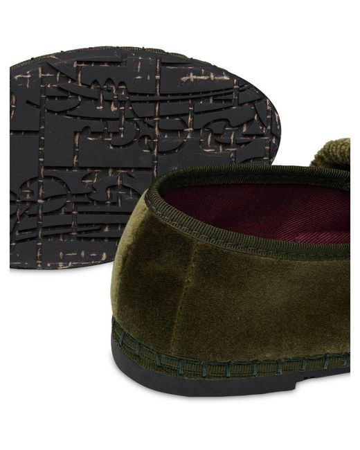 Flabelus Green Mafalda Velvet Mary Jane