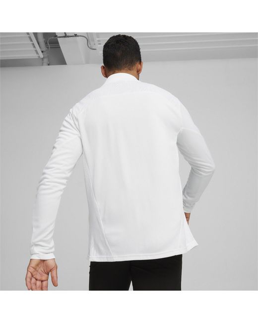 PUMA White Performance Moisture-Wicking Training Jacket for men