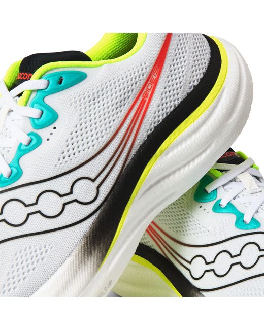 Saucony White Ride Everyday Neutral Road Running Shoes for men