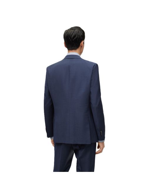 Boss Blue H-Jeckson-Mm-224 01 Tailored Fit Formal Jacket for men