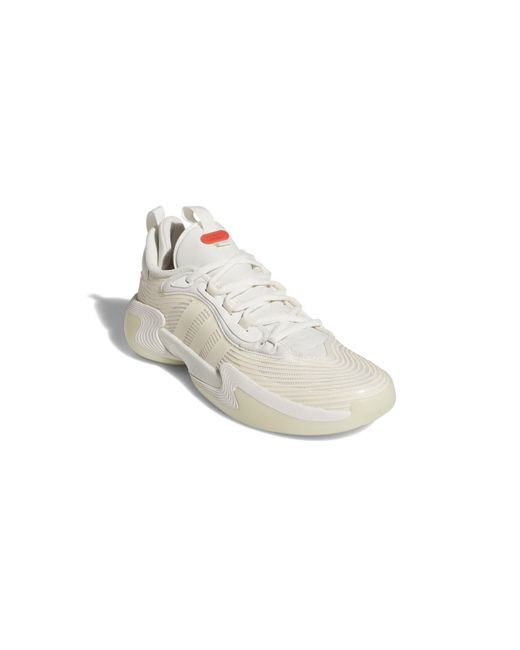 Adidas White Basketball Trainers