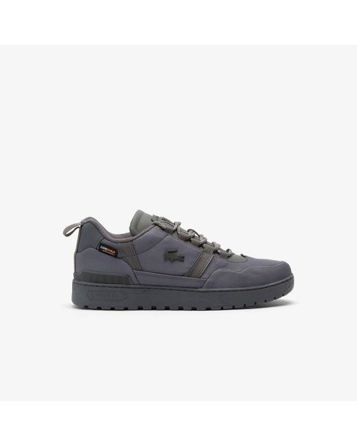 Lacoste Gray Basket Low-Top Trainers for men