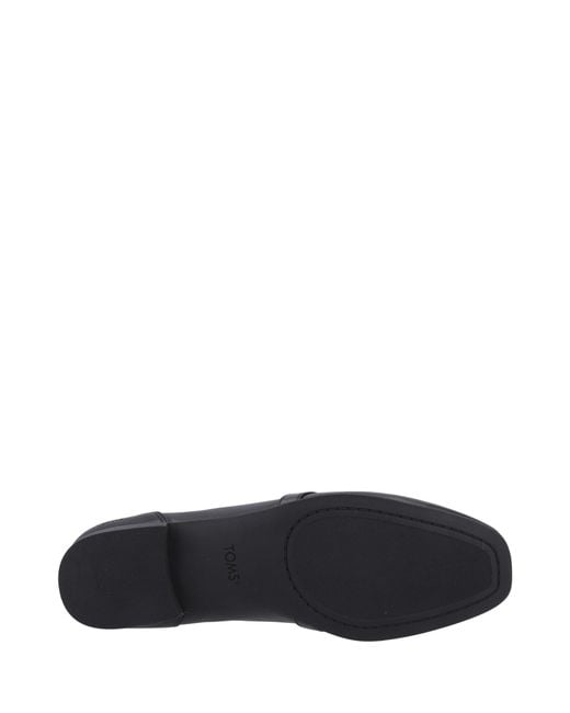 TOMS Black Lynette Loafer