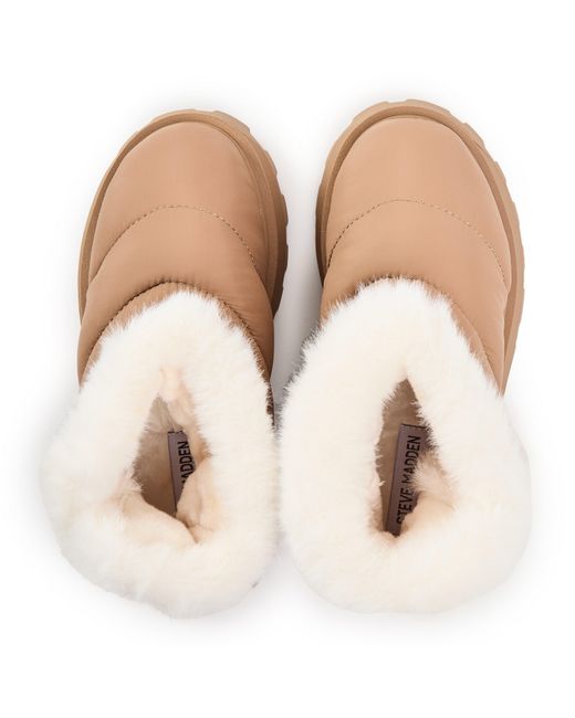 Steve Madden Natural Frostee Snug Boots
