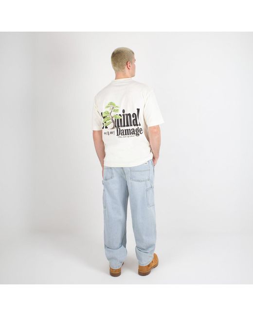 Criminal Damage White Kenshin Tee for men