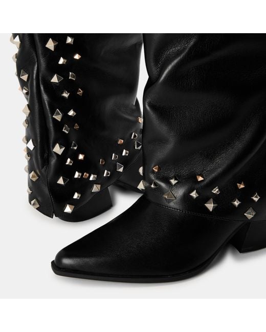Steve Madden Black Low-Top Trainers