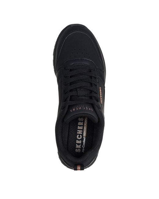 Skechers Blue Runway Casual Low-Top Trainers