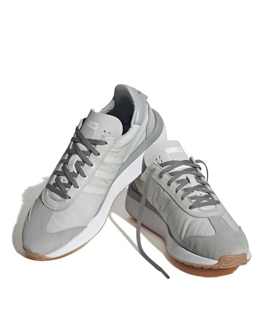 Adidas Originals Gray Country Low-Top Trainers for men