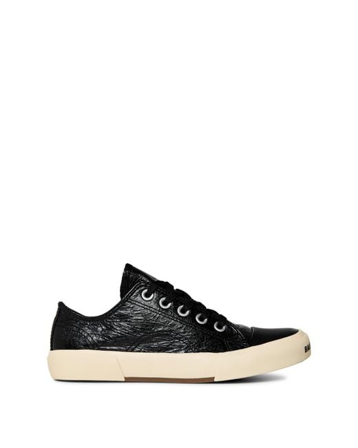 Balenciaga Black Paris Low Trainers