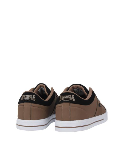 Lonsdale Brown Latimer Trainers for men