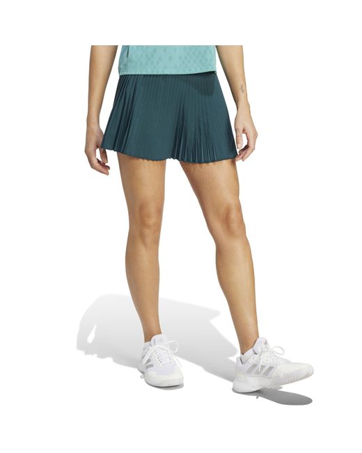 Adidas Green Wimbledon Pleated Skort