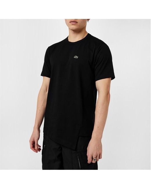 Comme des Garçons Black X Lacoste Embroidered Croc T-shirt for men