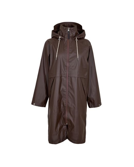 Varley Brown Kirsten Raincoat