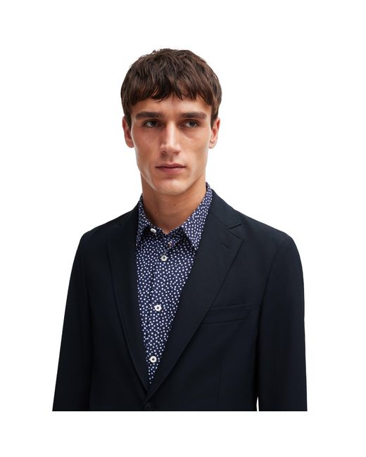 Boss Blue Formal Jacket for men