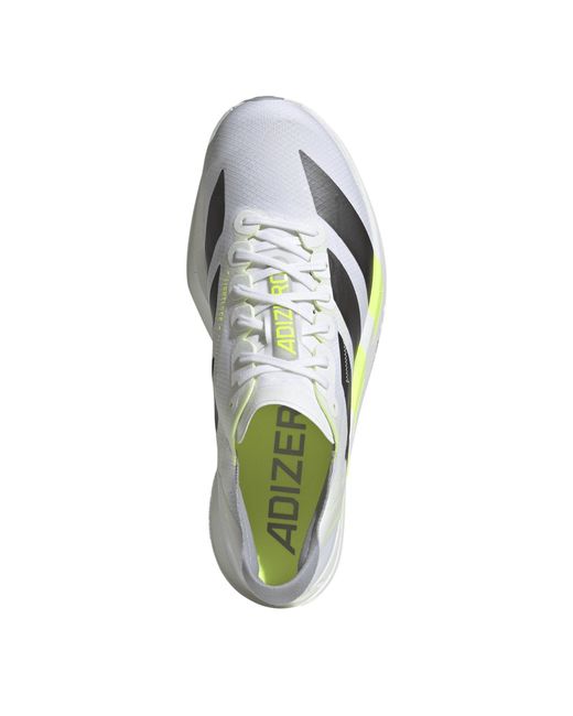 Adidas Blue Adios Pro 4 Road Running Shoes for men