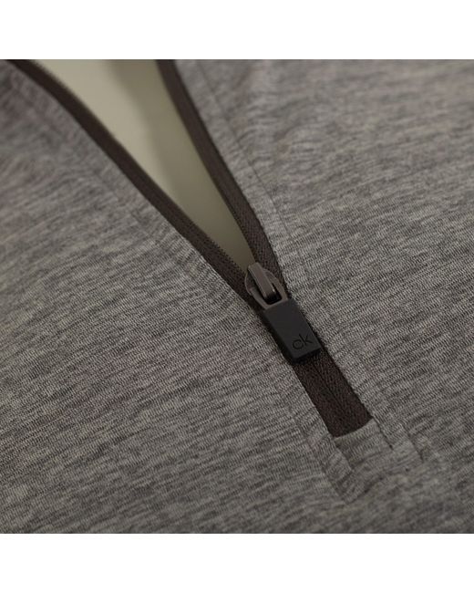 Calvin Klein Gray Ck Newport Zip Top for men