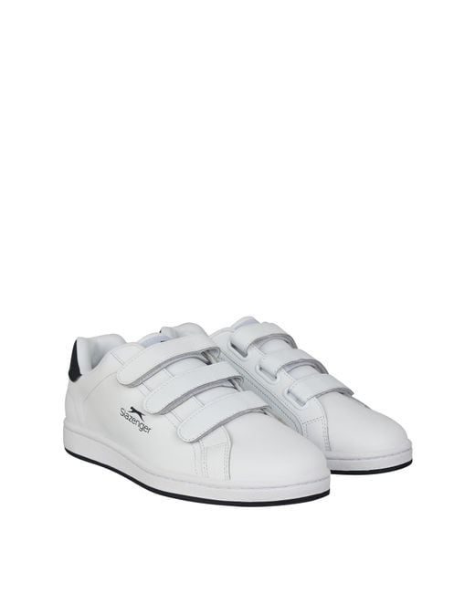Slazenger 1881 White Ash Strap Trainers for men