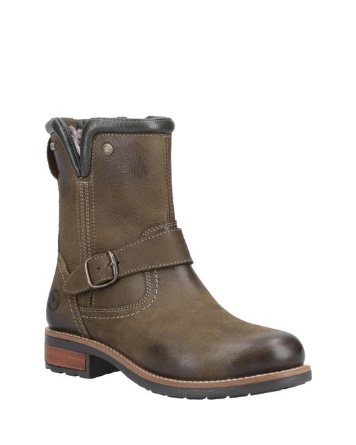 Cotswold Brown Kinsham Ankle Boots