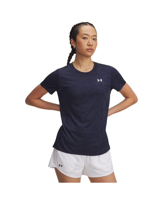 Under Armour Blue Tech Twist Short Sleeve
