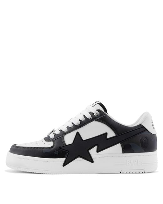 A Bathing Ape Blue Sta Low-Top Trainers for men
