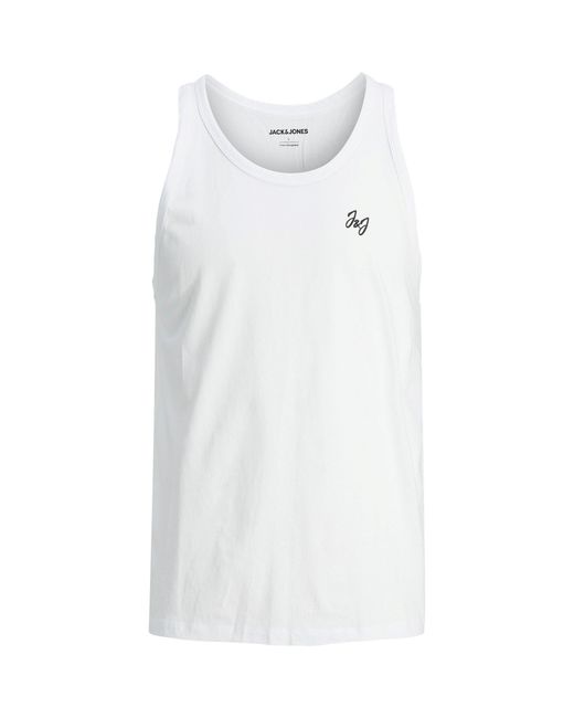 Jack & Jones Green 5 Pack Vest Top for men