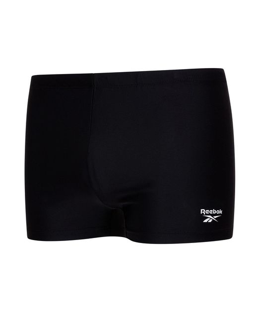 Reebok Black Performance Swim Shorts Bardo for men