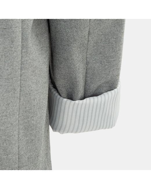 Miso Gray Long Sleeve Blazer