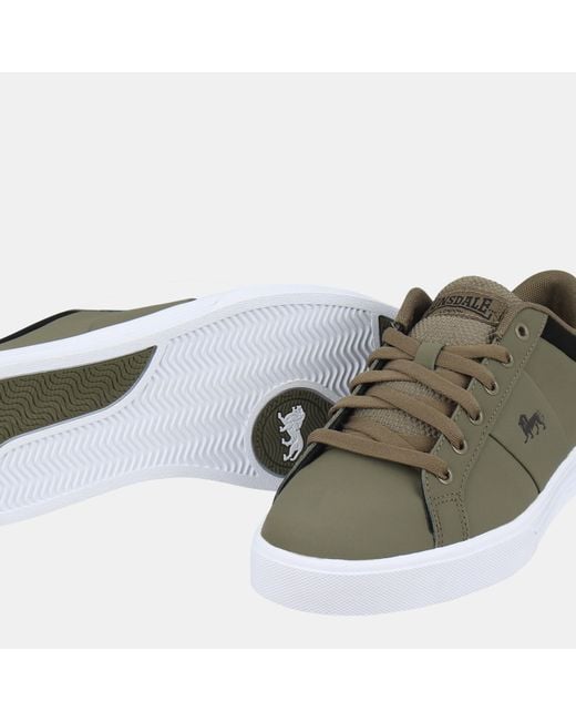 Lonsdale Green Latimer Trainers for men
