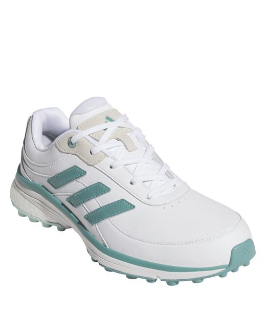 Adidas White Zoysia Spikeless Golf Shoes
