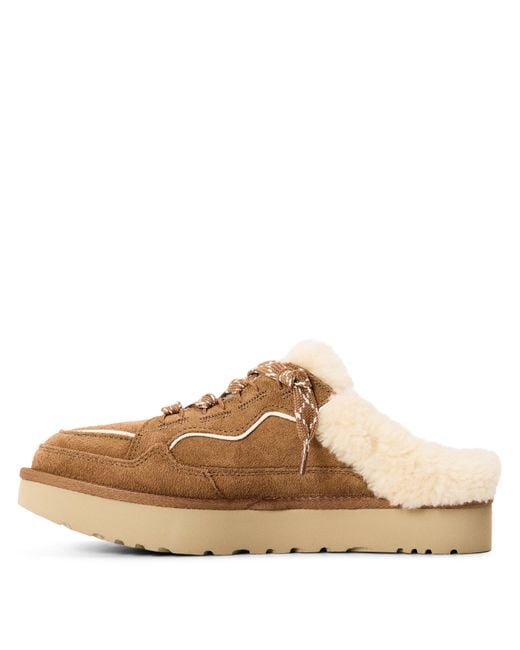 Ugg Brown Lowmel Mule Ld64