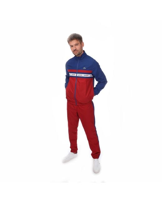 Lacoste Red Sprt Trksuit Sn99 for men