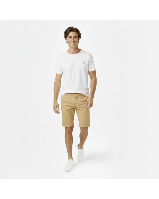 Jack Wills Natural Slim Chino Shorts for men