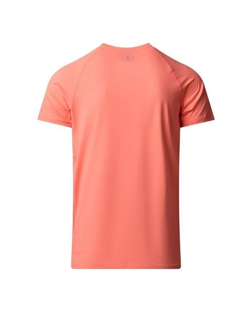 Gym King Pink Energy Tee for men