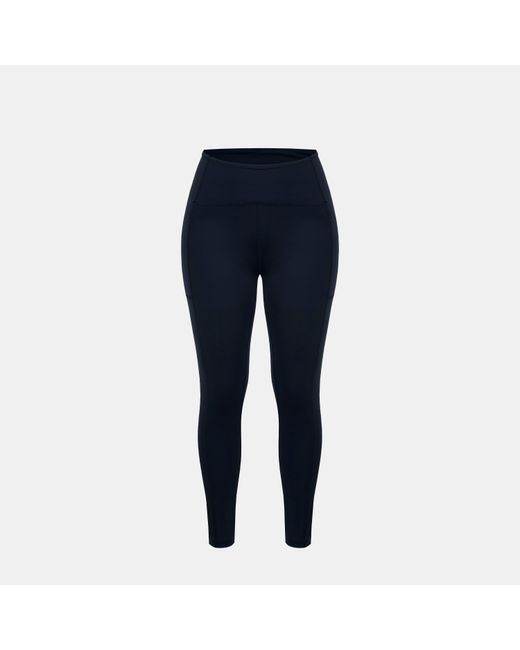 La Gear Blue High Waisted Full Length Skinny Fit Performance Gym Leggings