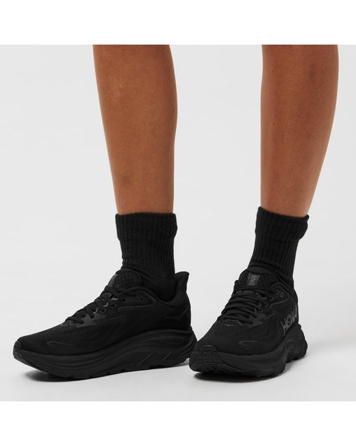 Hoka One One Black Clifton 10 Everyday Neutral Road Running Shoes