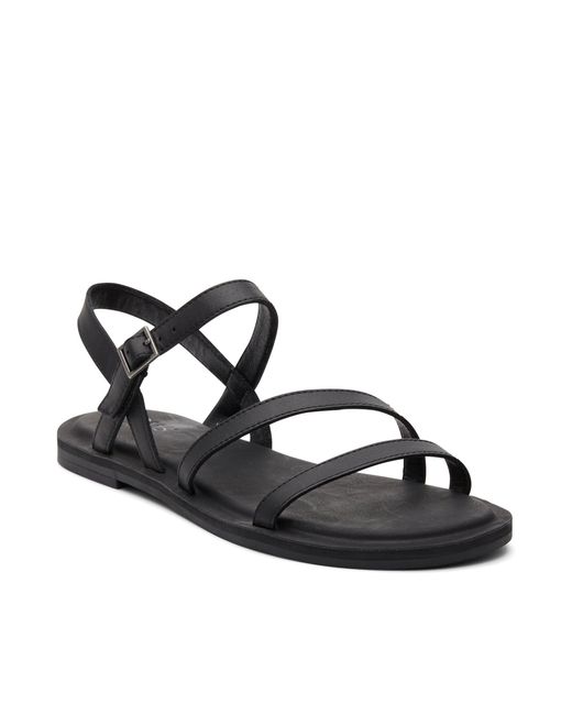 TOMS Black Kira Strappy Sandal