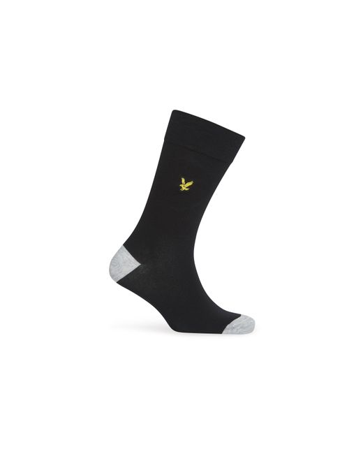 Lyle & Scott Blue Crew Socks for men