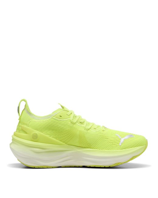 PUMA Yellow Foreverrun Nitro 2 Everyday Stable Road Running Shoes for men