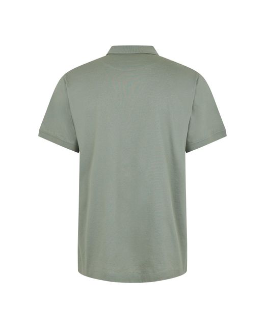 Belstaff Green Steel Short Sleeve Polo Shirt for men