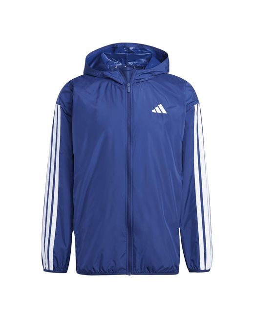 Adidas Blue Windbreaker for men
