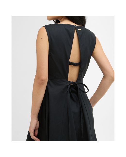 Barbour Black Long Maxi Dress
