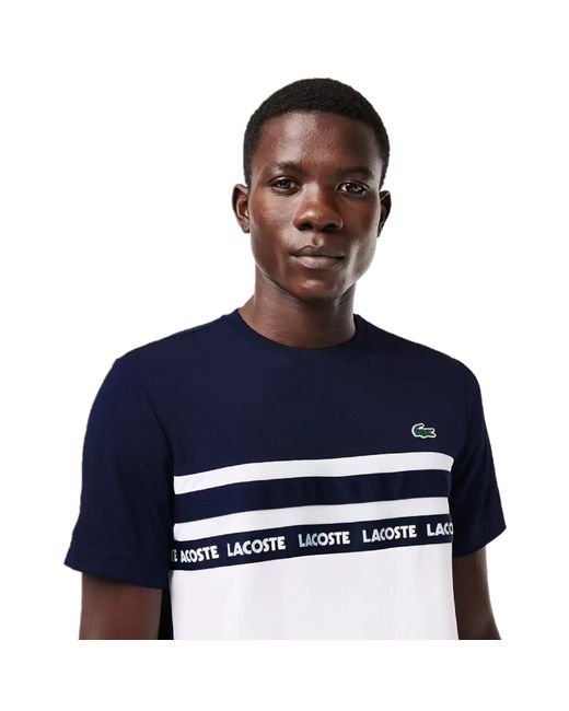 Lacoste Blue Pique T-Shirt for men