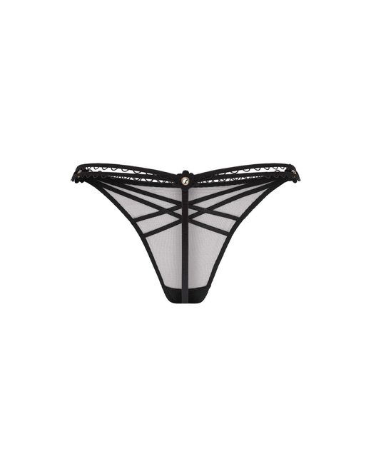 Agent Provocateur Black Doretta Thong