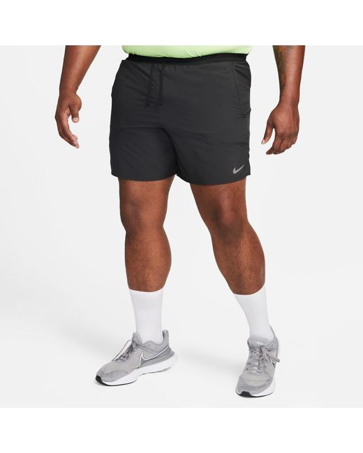 Nike Black Stride 7In Short for men