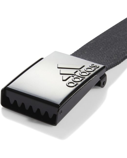 Adidas Black Golf Webbing Belt for men